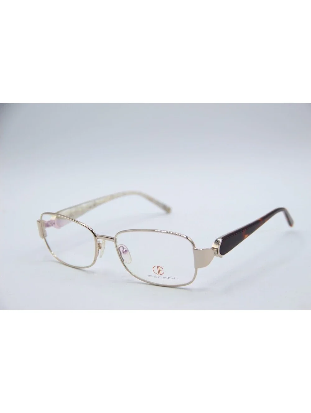 Classique Eye Essentials Sec116 C3 Gold Havana Authentic Eyeglasses 55-16